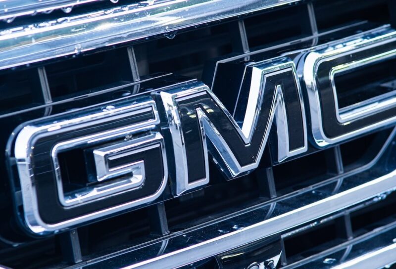 GMC Truck And SUV Brand Logo Emblem Badge On Front Grill