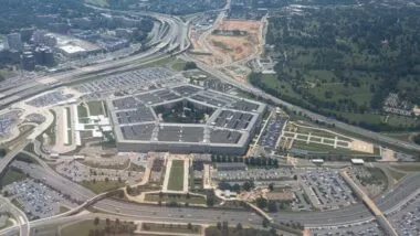 Aerial view of the Pentagon complex