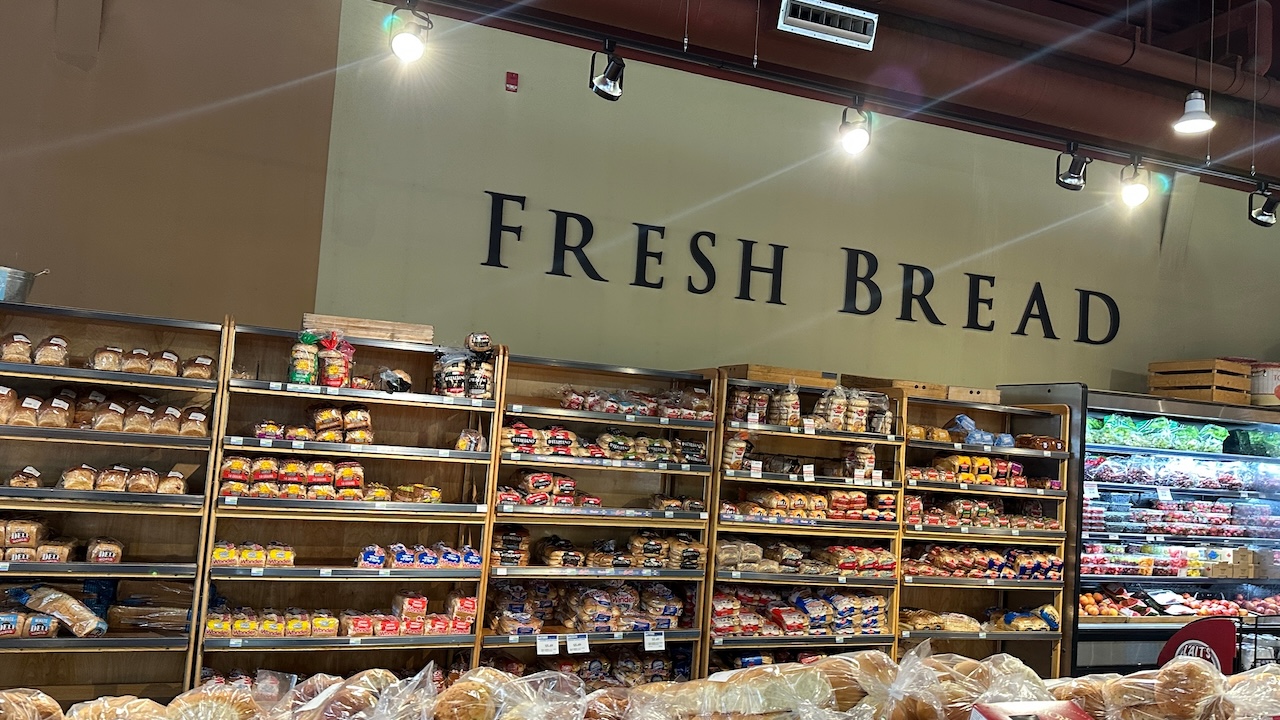 Fresh Bread Display